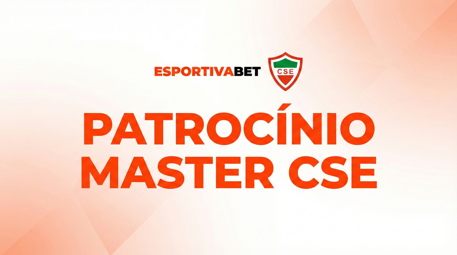 CSE Oficializa Esportiva.bet como Patrocinador Master