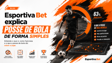 Esportiva Bet explica posse de bola e o que revela sobre o jogo
